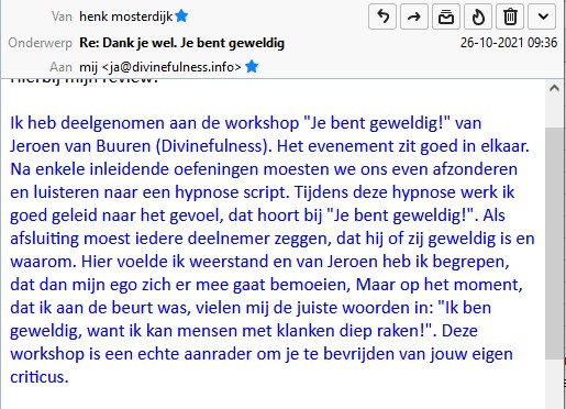 recensie-workshop-Je-bent-Geweldig